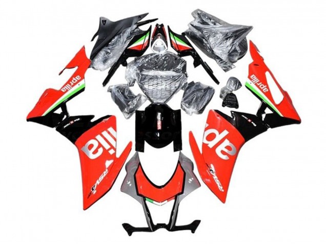Compra Carenados Moto Aprilia RSV4 1000 2009-2015 - Rojo Plata Negro Verde Blanco