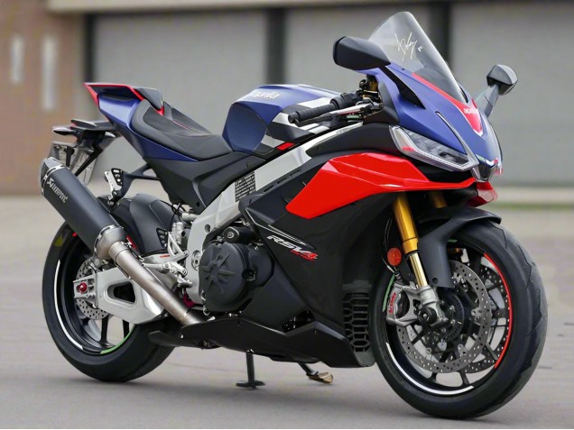 Compra Carenados Moto Aprilia RSV4 1100 2021-2024 - Azul Mate Rojo Brillante Negro
