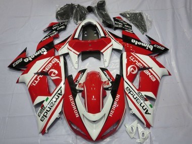 Compra Carenados Moto Kawasaki ZX10R 2006-2007 - Blanco Rojo Negro Amauda 883 Heidron