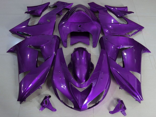 Compra Carenado Moto Kawasaki ZX10R 2006-2007 - Púrpura