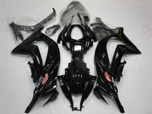 Compra Carenados Moto Kawasaki ZX10R 2011-2015 - Negro Brillante Rojo