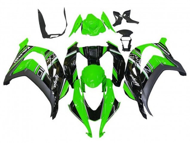 Compra Carenados Moto Kawasaki ZX10R 2016-2020 - Verde Negro Gris
