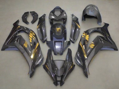 Compra Carenados Moto Kawasaki ZX10R 2016-2020 - Falso FibraCarbono Oro
