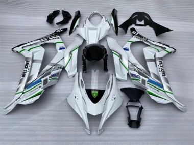 Compra Carenados Moto Kawasaki ZX10R 2016-2020 - Blanco Plata Verde Azul Negro Trick Star