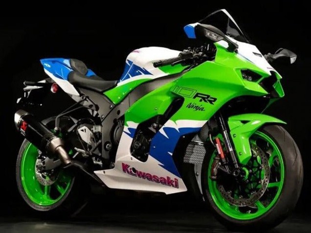 Compra Carenados Moto Kawasaki ZX10R 2021-2026 - Verde Blanco Azul Rojo