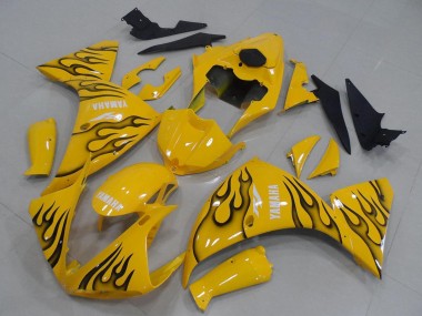 Compra Carenados Moto Yamaha YZF R1 2012-2014 - Amarillo Negro Llama