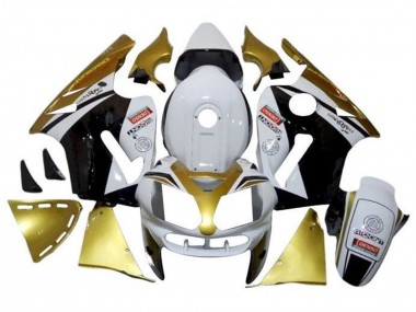 Compra Carenados Moto Kawasaki ZX12R 2000-2001 - Blanco Oro Negro