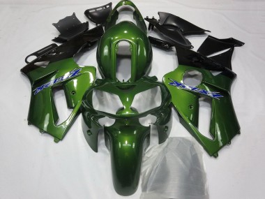 Compra Carenados Moto Kawasaki ZX12R 2000-2001 - Verde Oscuro Negro Azul