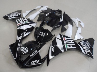 Compra Carenados Moto Yamaha YZF R1 2012-2014 - Blanco Negro Fiat