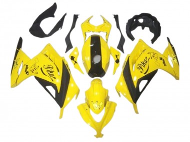 Compra Carenados Moto Kawasaki EX300 2013-2024 - Amarillo Negro Pikachu