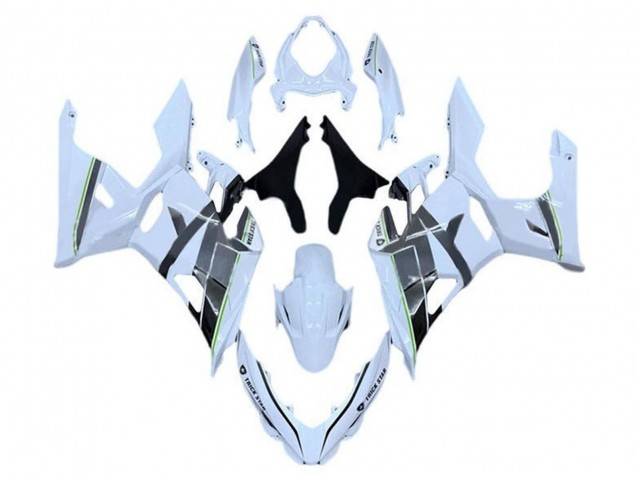 Compra Carenados Moto Kawasaki Ninja 400 2018-2024 - Blanco Gris Negro Verde