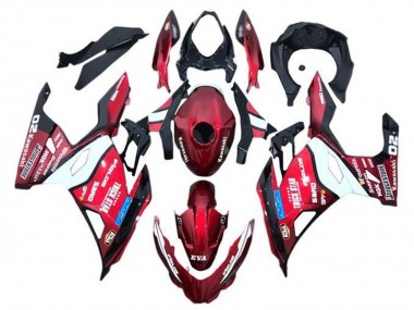 Compra Carenados Moto Kawasaki Ninja 400 2018-2024 - Rojo Azul Blanco Trick Star Bridgestone