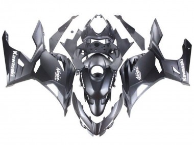 Compra Carenados Moto Kawasaki Ninja 400 2018-2024 - Negro Mate Blanco Calcomanías