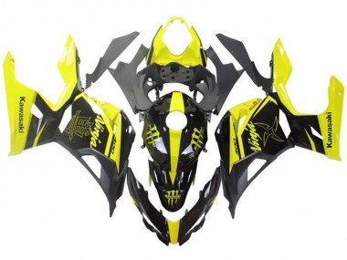 Compra Carenados Moto Kawasaki Ninja 400 2018-2024 - Amarillo Negro Monstruo