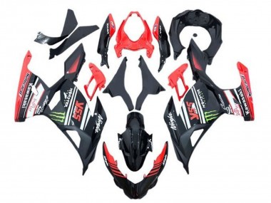 Compra Carenados Moto Kawasaki Ninja 400 2018-2024 - Rojo Negro Verde Monstruo