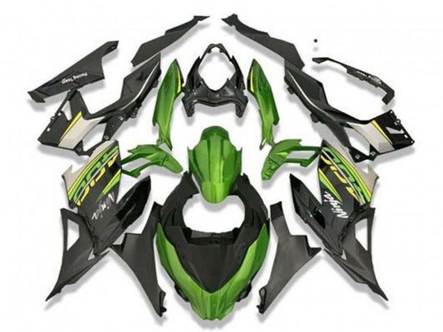 Compra Carenados Moto Kawasaki Ninja 400 2018-2024 - Verde Negro Gris