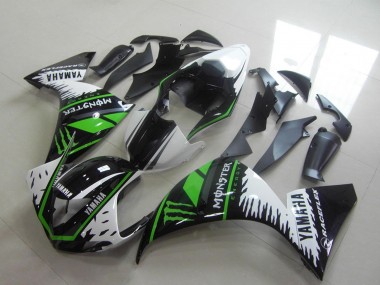 Compra Carenados Moto Yamaha YZF R1 2012-2014 - Blanco Negro Verde Monstruo