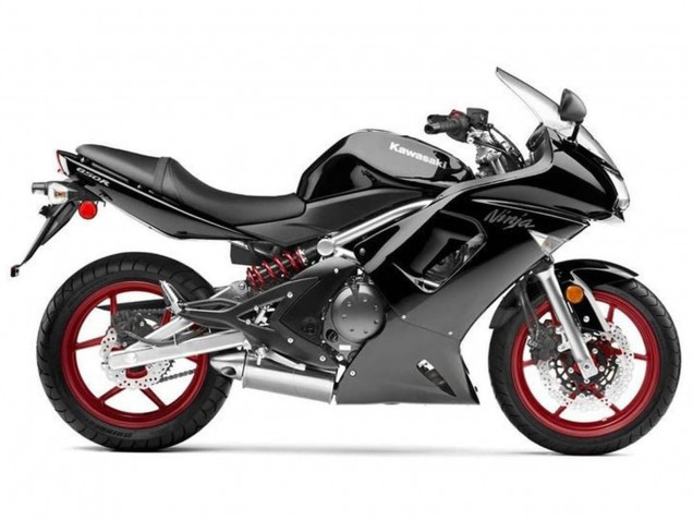 Compra Carenados Moto Kawasaki Ninja 650 EX650 2006-2008 - Negro Brillante Negro Mate