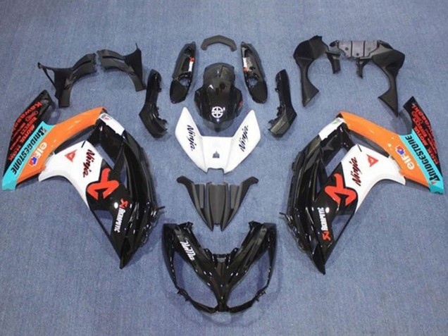 Compra Carenados Moto Kawasaki Ninja 650 EX650 2012-2016 - Negro Brillante Blanco Naranja Azul Rojo