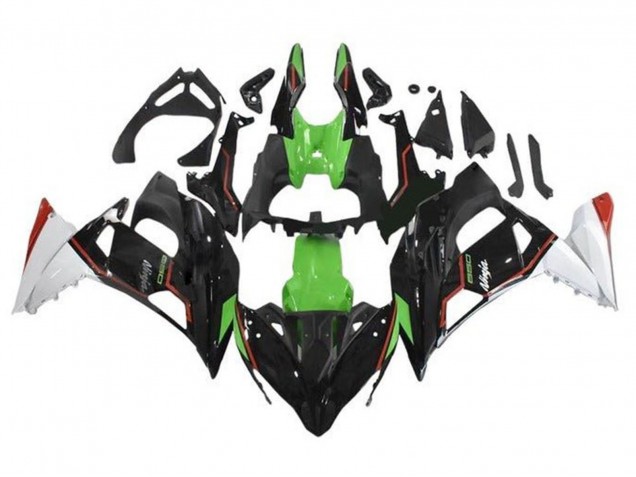 Compra Carenados Moto Kawasaki Ninja 650 EX650 2017-2019 - Verde Negro Blanco Rojo