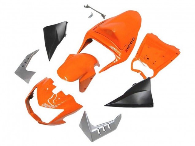 Compra Carenados Moto Kawasaki Z1000 2003-2006 - Naranja Negro Mate