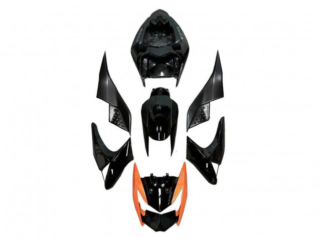 Compra Carenados Moto Kawasaki Z1000 2007-2009 - Negro Brillante Naranja