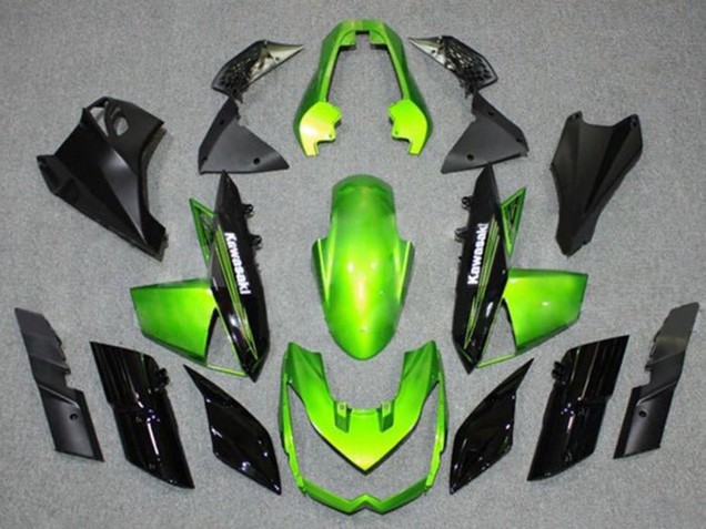 Compra Carenados Moto Kawasaki Z1000 2010-2013 - Verde Negro