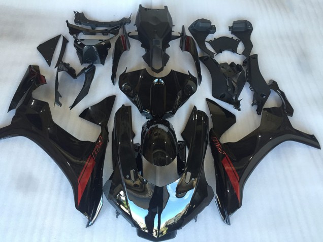 Compra Carenados Moto Yamaha YZF R1 2015-2019 - Negro Brillante Rojo
