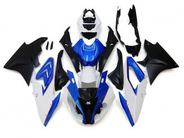 Compra Carenados Moto BMW S1000RR 2015-2016 - Blanco Azul Negro Mate