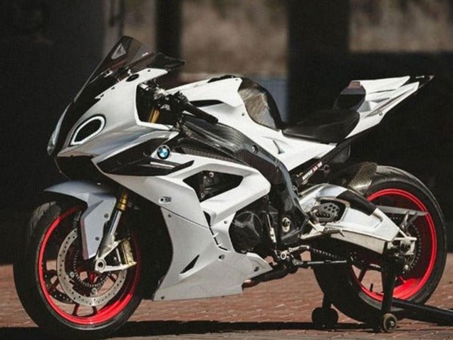Compra Carenados Moto BMW S1000RR 2017-2018 - Blanco Falso FibraCarbono