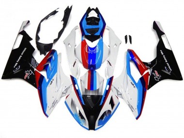 Compra Carenados Moto BMW S1000RR 2017-2018 - Blanco Azul Rojo Negro Raya