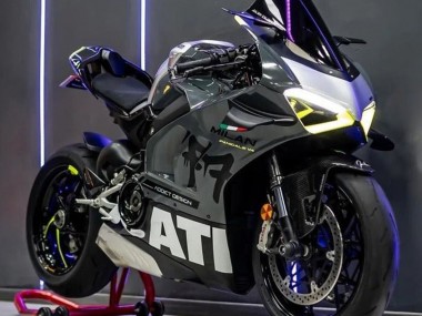 Compra Carenados Moto Ducati Panigale V4 V4S 2020-2021 - Gris Blanco Amarillo Negro