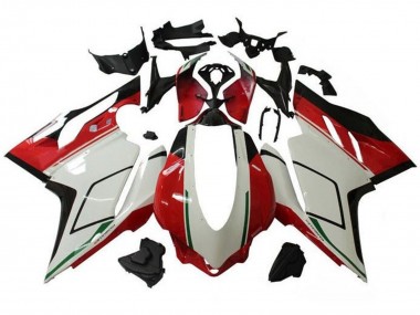 Compra Carenados Moto Ducati 959/1299 2015-2020 - Blanco Rojo Verde Negro Brillante