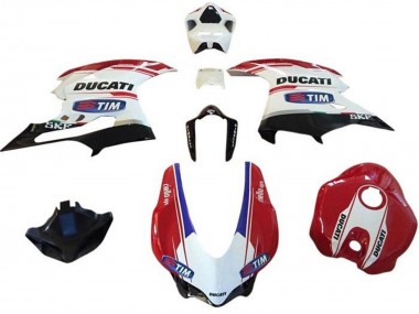 Compra Carenados Moto Ducati 959/1299 2015-2020 - Blanco Rojo Azul Negro Brillante Tim