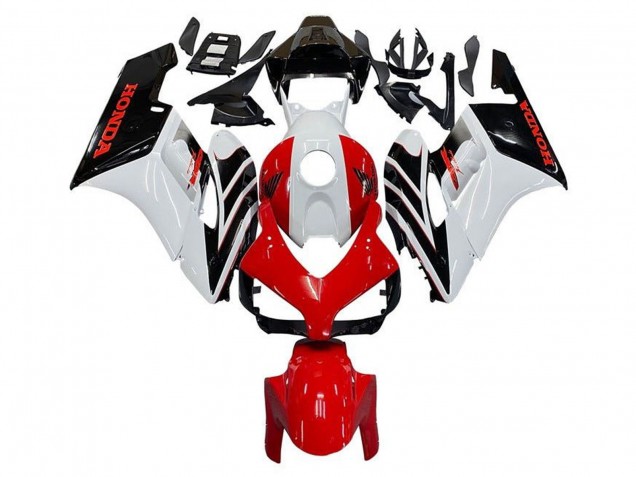 Compra Carenado Moto Honda CBR1000RR 2004-2005 - Blanco Rojo Negro Brillante Raya