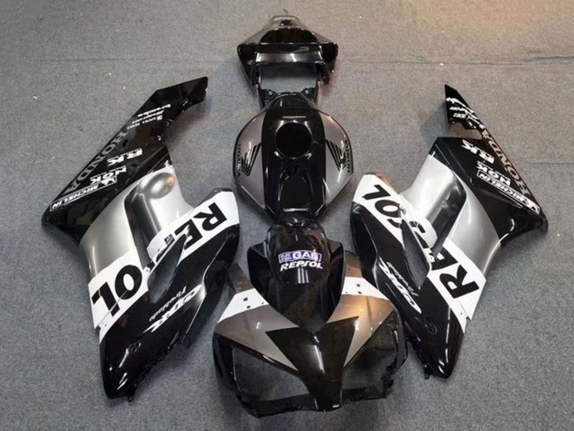 Compra Carenado Moto Honda CBR1000RR 2004-2005 - Plata Blanco Negro Brillante Repsol