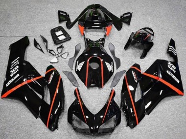Compra Carenados Moto Honda CBR1000RR 2004-2005 - Negro Brillante Rojo Raya