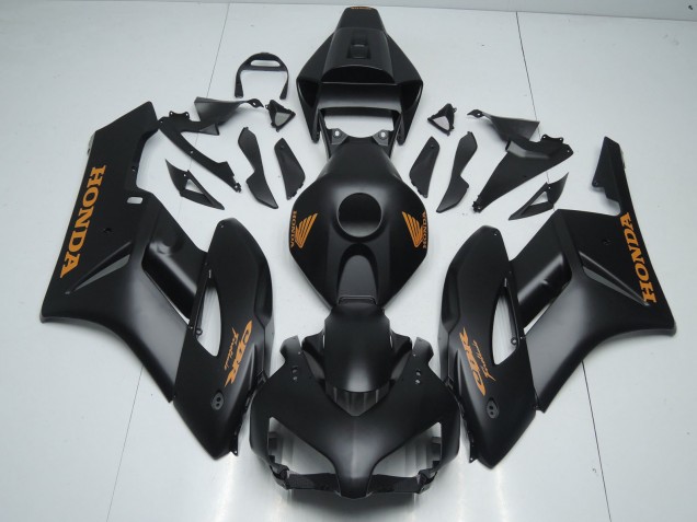Compra Carenados Moto Honda CBR1000RR 2004-2005 - Negro Mate Naranja Calcomanías