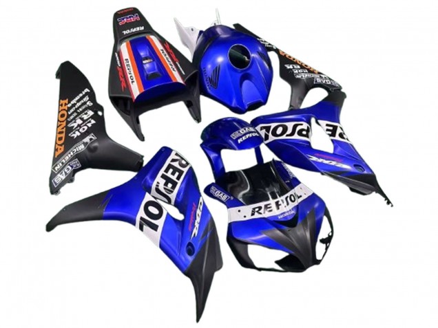 Compra Carenados Moto Honda CBR1000RR 2006-2007 - Azul Blanco Rojo Negro Mate Repsol