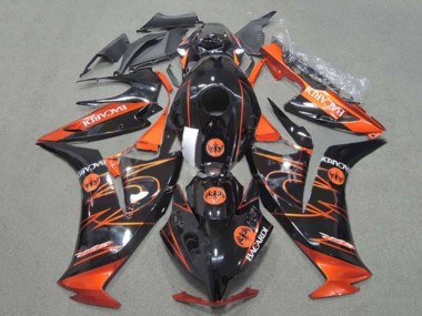 Compra Carenados Moto Honda CBR1000RR 2012-2016 - Naranja Negro Brillante BACARDI