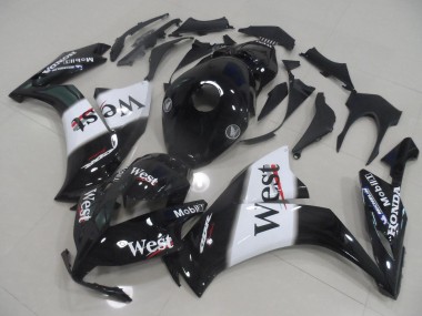 Compra Carenados Moto Honda CBR1000RR 2012-2016 - Negro Brillante Blanco West