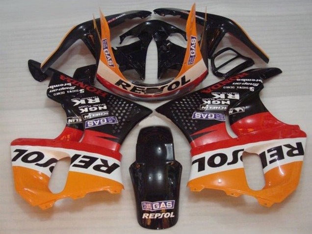 Compra Carenados Moto Honda CBR900RR 893 1996-1997 - Naranja Blanco Rojo Negro Brillante Repsol