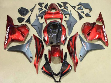 Compra Carenados Moto Honda CBR600RR 2009-2012 - Plata Rojo Negro Brillante