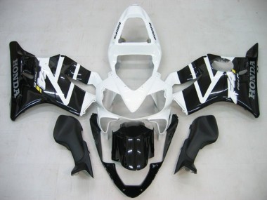Compra Carenados Moto Honda CBR600 F4i 2001-2003 - Blanco Negro Brillante