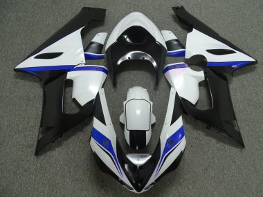 Compra Carenados Moto Kawasaki ZX6R 2005-2006 - Blanco Negro Azul