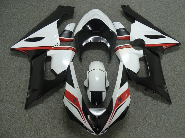 Compra Carenados Moto Kawasaki ZX6R 2005-2006 - Blanco Negro Rojo