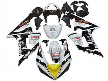 Compra Carenados Moto Kawasaki ZX6R 2005-2006 - Blanco Negro Amarillo Rojo Rizoma Playboy