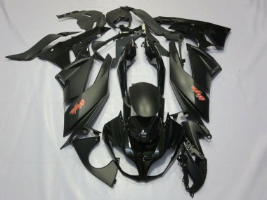 Compra Carenados Moto Kawasaki ZX6R 2007-2008 - Negro Mate Negro Rojo