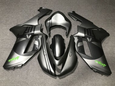Compra Carenados Moto Kawasaki ZX6R 2007-2008 - Plata Mate Negro Mate Cráneo