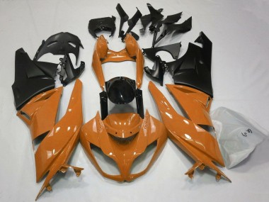 Compra Carenados Moto Kawasaki ZX6R 2007-2008 - Naranja Negro Negro Mate